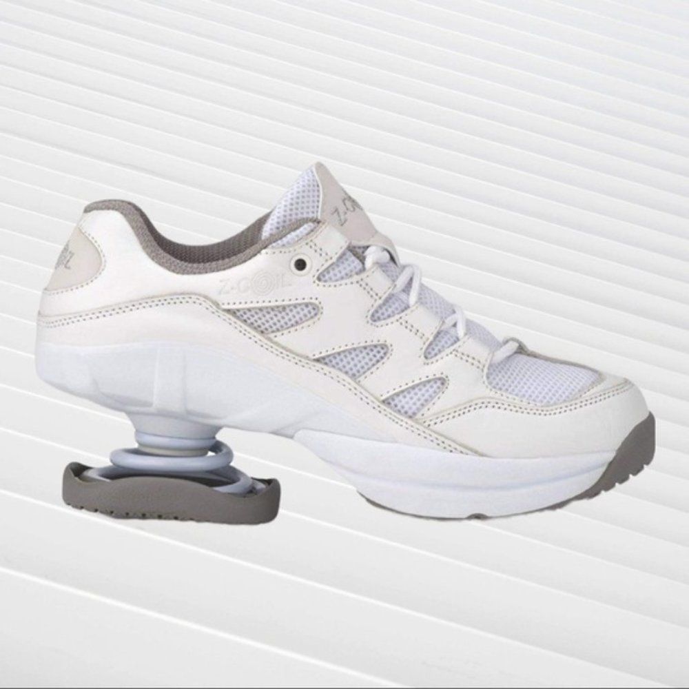 Z-CoiL Freedom Women's Open Coil White/Grey Orthopedic Spring Sneakers size 7